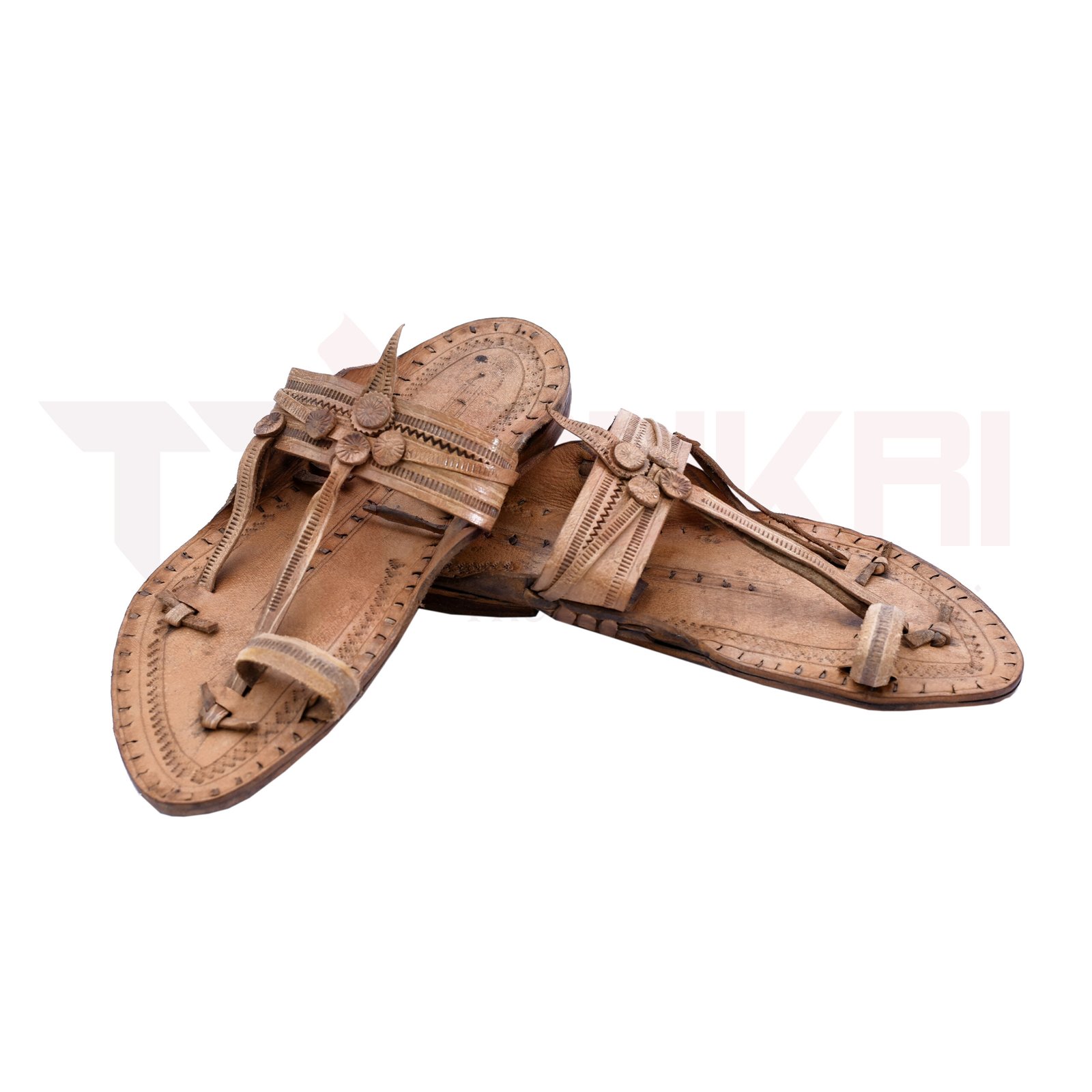 Button kolhapuri chappal P2